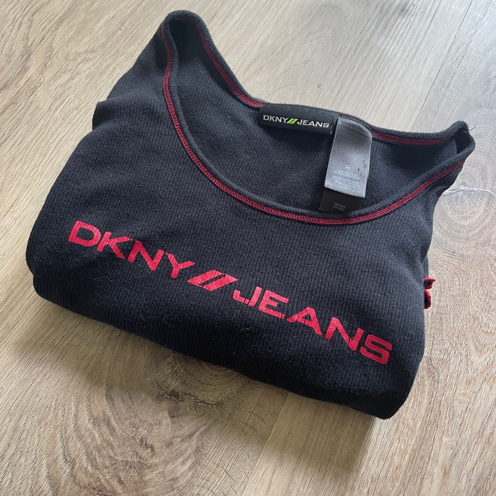 Vintage DKNY Racer Tee